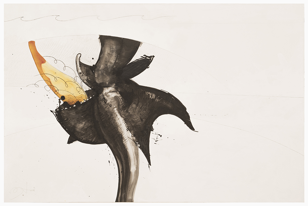 2015 Bato, Leviatano, cm 100x150, tecnica mista su tela